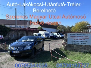 Utánfutó -Autó-Tréler-Lakókocsi Bérelhető - kép 9