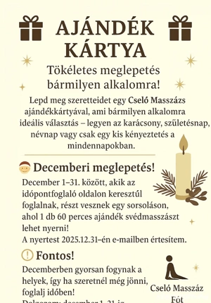 Decemberi Masszázs AKCIÓ Fóton!  - kép 2
