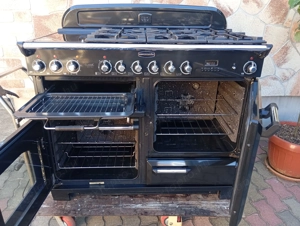 Angol tűzhely Rangemaster deluxe 5 gáz,3 elektromos sütővel - kép 3