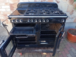 Angol tűzhely Rangemaster deluxe 5 gáz,3 elektromos sütővel - kép 5