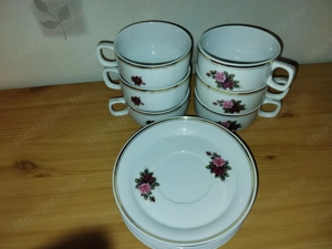 Hollóházi teás készlet