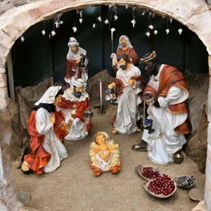 Betlehemi nagy figurák eladók   kültéri és beltéri használatra - kép 3