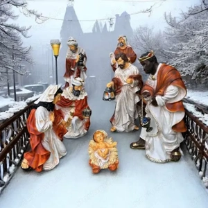 Betlehemi nagy figurák eladók   kültéri és beltéri használatra - kép 6
