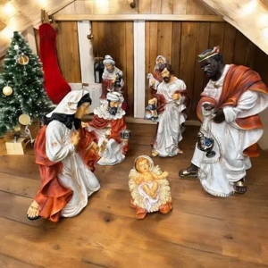 Betlehemi nagy figurák eladók   kültéri és beltéri használatra - kép 2