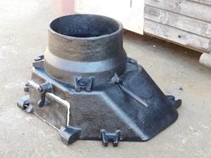 Viadrus U22 kazánra füst kimenő kémény idom 160-as - kép 3