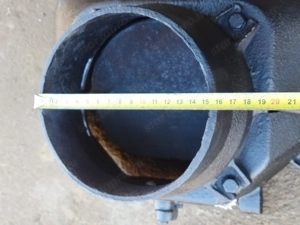 Viadrus U22 kazánra füst kimenő kémény idom 160-as - kép 4