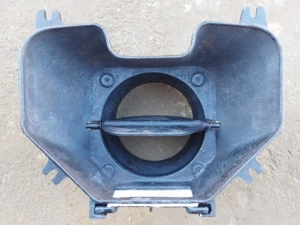 Viadrus U22 kazánra füst kimenő kémény idom 160-as - kép 9