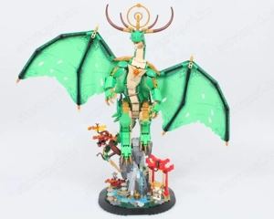 Lego komp. Ninjago 71847 Őrsárkány  Sárkány 1650db Lepin ÚJ - kép 4