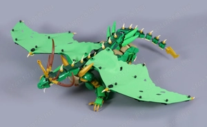 Lego komp. Ninjago 71847 Őrsárkány  Sárkány 1650db Lepin ÚJ - kép 2