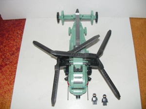 Lego Swat Modern hadviselés Kaman K-MAX Dupla rotoros helikopter 35x38x19cm ÚJ - kép 6