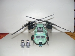Lego Swat Modern hadviselés Kaman K-MAX Dupla rotoros helikopter 35x38x19cm ÚJ - kép 5