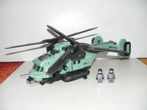 Lego Swat Modern hadviselés Kaman K-MAX Dupla rotoros helikopter 35x38x19cm ÚJ - kép 2