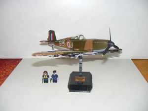Lego 2. Világháborús Brit Angol Spitfire Vadászgép Vadász repülő 690db ÚJ - kép 4