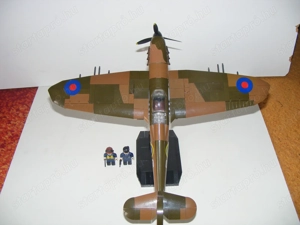 Lego 2. Világháborús Brit Angol Spitfire Vadászgép Vadász repülő 690db ÚJ - kép 7