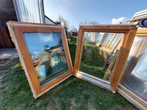 Fa ablak sz;98 m;130 -128 bukó nyiló 2 réteg hőszigetelt üveg kép szerinti jó állapotba 6 - 2 db van
