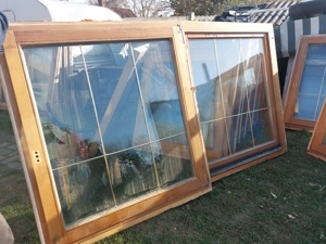 Disz osztós fa bukó nyiló-ablak sz;120 m;132 cm 2 db hőszigetelt 2 réteg üveg egyben vételnél 38 eze