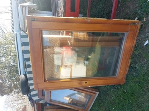 Fa bukó nyiló-ablak sz;88 m;126 cm 1 db hőszigetelt 2 réteg üveg kép szerinti állapot 32 ezer ft  cs