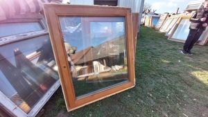 Fa bukó nyiló-ablak sz;108 m;126 cm 1 db hőszigetelt 2 réteg üveg kép szerinti állapot 32 ezer ft  c