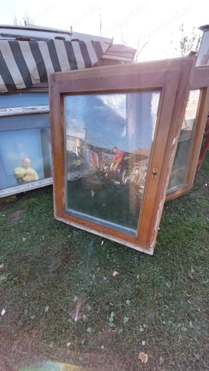 Fa bukó nyiló-ablak sz;90 m;116 cm 1 db hőszigetelt 2 réteg üveg   fürdő ablak kép szerinti állapot 