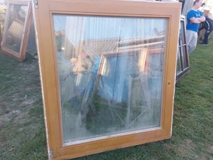 Bukó nyiló  fa ablak sz;118 m;128 cm hőszigetelt 2 réteg üveg kép szerinti állapot 35 ezer ft csere 