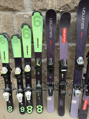 Gyermek   Junior Freestyle Sílécek eladóak Head és Salomon 97 cm és 161 cm közöttiek - kép 4