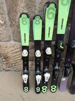 Gyermek   Junior Freestyle Sílécek eladóak Head és Salomon 97 cm és 161 cm közöttiek - kép 3