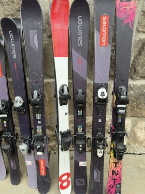 Gyermek   Junior Freestyle Sílécek eladóak Head és Salomon 97 cm és 161 cm közöttiek - kép 6