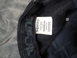 Új Superdry baseball sapka, a hidegebb őszi, téli időre javaslom. - kép 3