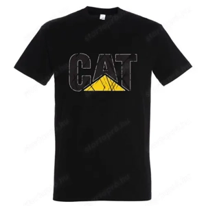 Caterpillar Cat póló M-es új full size mintás