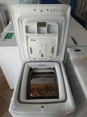 Sérült Új Candy TCA284TM5-S Felültöltős Mosógép [O379] 6 hónap garanciával