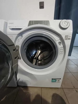 Outlet Candy RP 496Bwmr8 1-S okos Elöltöltős Mosógép [O382] 6 hó gari - kép 2