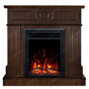 Kandallókészlet Ambasador & Cris, Art Flame, 1000x1048x300 mm, 1500 W, Égő fa ropogó hanghatás