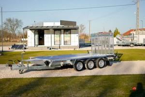 Új 3500kg-os gépszállító utánfutó most 2.928.000 Ft helyett bruttó 2.690.000 Ft - kép 4