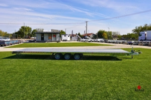 Új 8.5m-es autószállító utánfutó (3500kg-os) most csak bruttó 3.190.000 Ft - kép 4