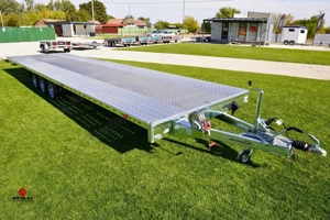 Új 8.5m-es autószállító utánfutó (3500kg-os) most csak bruttó 3.190.000 Ft - kép 2