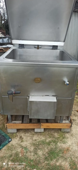 Nagykonyhai főzőberendezés 300 l - kép 3