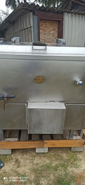 Nagykonyhai főzőberendezés 300 l - kép 2