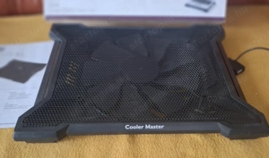 Cooler Master fekete laptop hűtő ventillátor USB