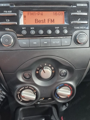 NISSAN MICRA 1.2 Acenta EU6 Szép állapotú.Magyarországi! Azonnal elvihető!  Személyautó , Ben - kép 9