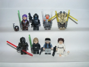 Lego Star Wars figurák Marrok Ahsoka Leia Luke Skywalker Huyang Professor ÚJ - kép 2