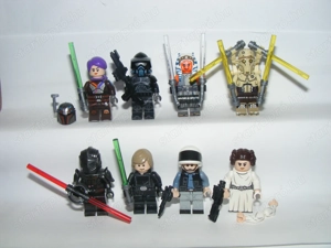 Lego Star Wars figurák Marrok Ahsoka Leia Luke Skywalker Huyang Professor ÚJ - kép 3