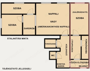 Nagypolgári, felújított félemeleti lakás eladó! - kép 7
