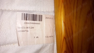 Fenyő ágykeret ágyráccsal és külön matrac - kép 6