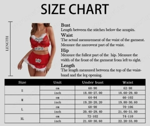  Szexi karácsonyi kétrészes fehérneműszett - kép 3