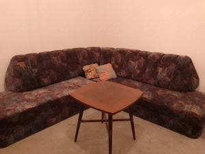 3 az 1= 2 db ágyneműtartós heverő görgőkön duplaággyá beforgatva