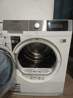 Használt AEG T 97689 IH Szárítógép [KH235] 1-3 hónap garancia - kép 2