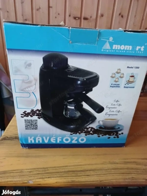 Eladó,kávéfözö és vadonat uj kávéfözö dobozában.