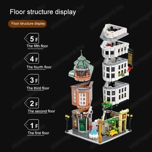 Lego komp. Creator Icons New York Flatiron Building moduláris ház 4500db Brickative design Lepin ÚJ - kép 4
