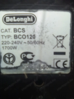 Kávé és tea főző eladó DELONGHI,képek szerinti felszereltséggel. - kép 8