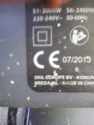 SKIL ágdaráló,szecskázó eladó,2400W - kép 2